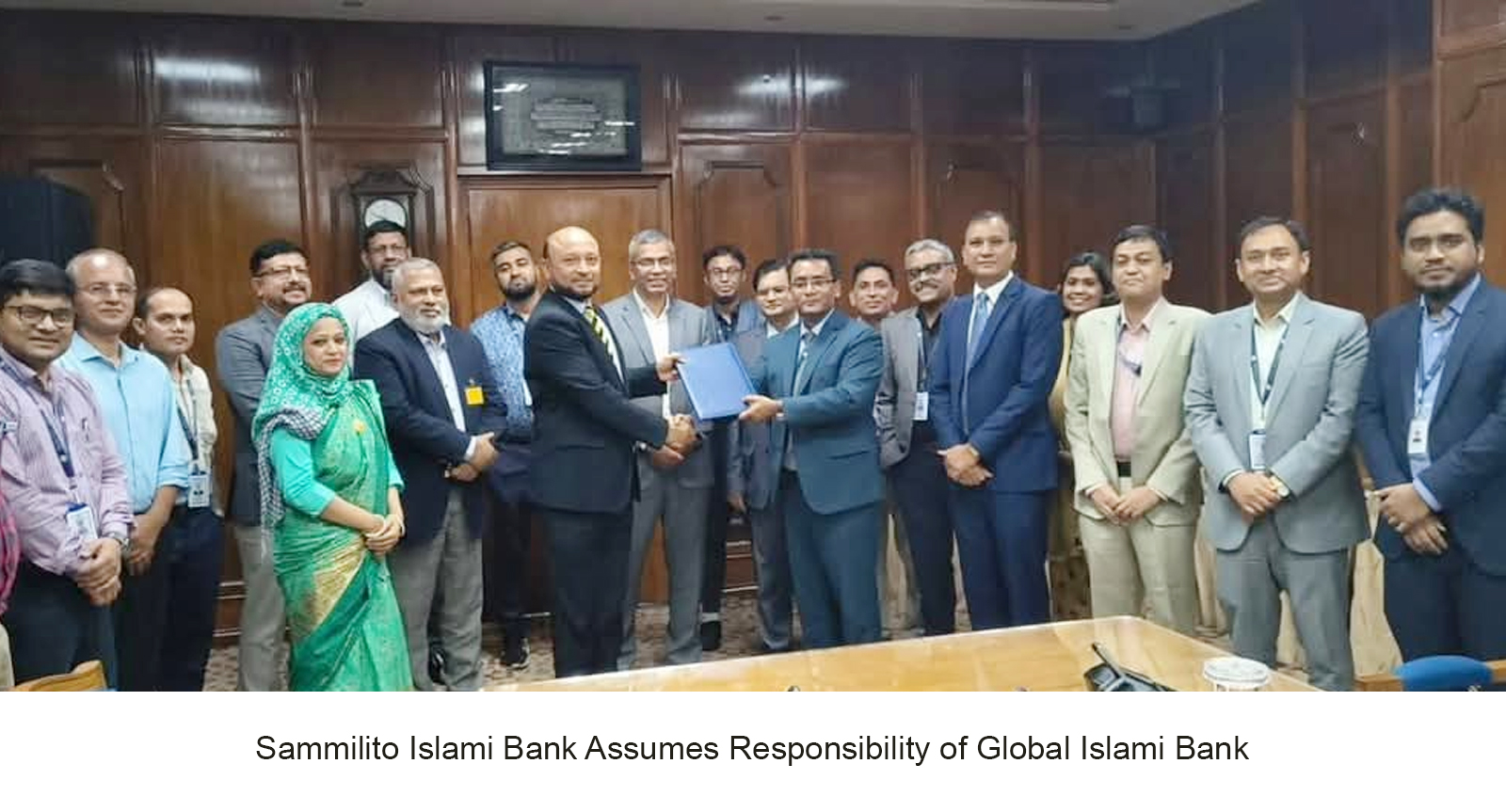 Sammilito Islami Bank Assumes Responsibility of Global Islami Bank